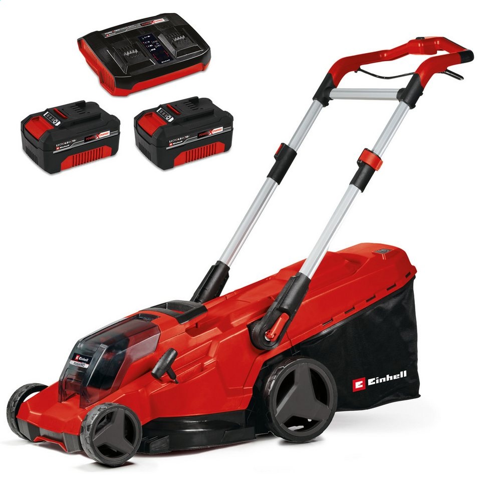 Einhell Akkurasenmäher PROFESSIONAL RASARRO 36/42, 42 cm Schnittbreite, 2 x 4.0Ah