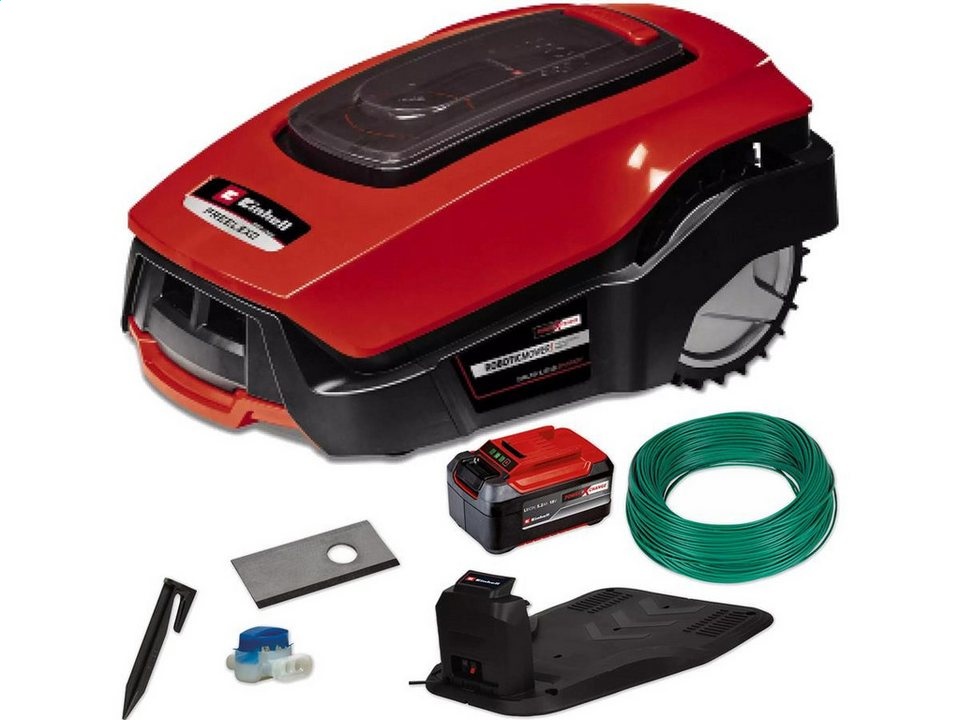 Einhell Rasenmähroboter FREELEXO 1200 LCD BT, bis 1200 m² Rasenfläche